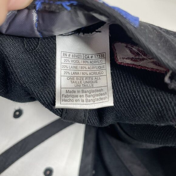 San Francisco 49ers Football Hat, Reebok, Wool Blend, Red, Adjustable Cap - Picture 8 of 10